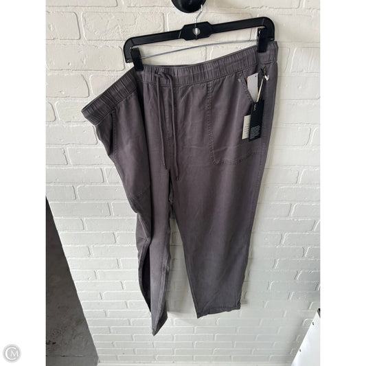 Pants Wide Leg By Jones New York In Grey, Size: 18