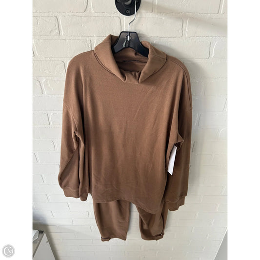 Lounge Set Pants By Prettygarden In Brown, Size: M