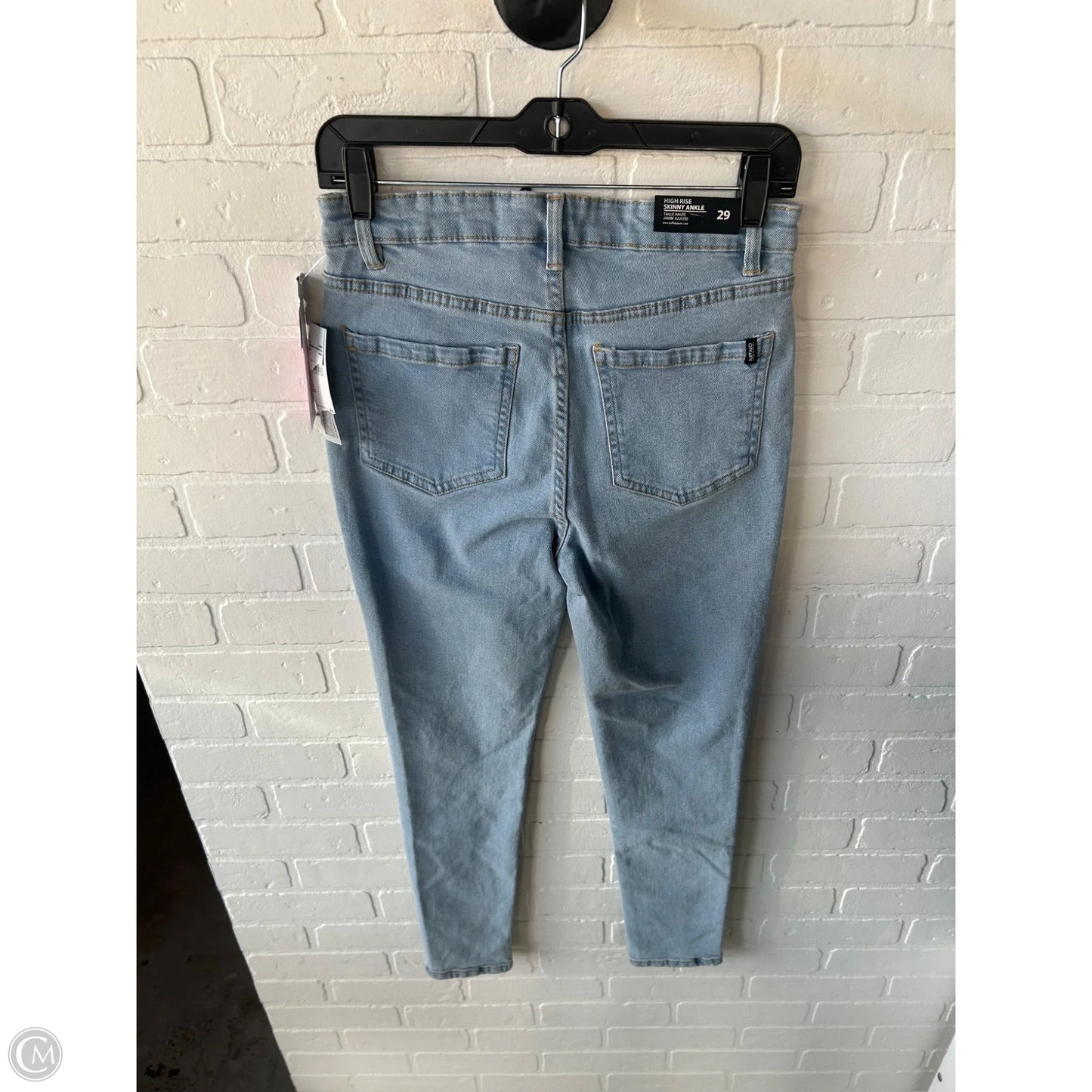 Jeans Skinny By Buffalo David Bitton In Blue Denim, Size: 8