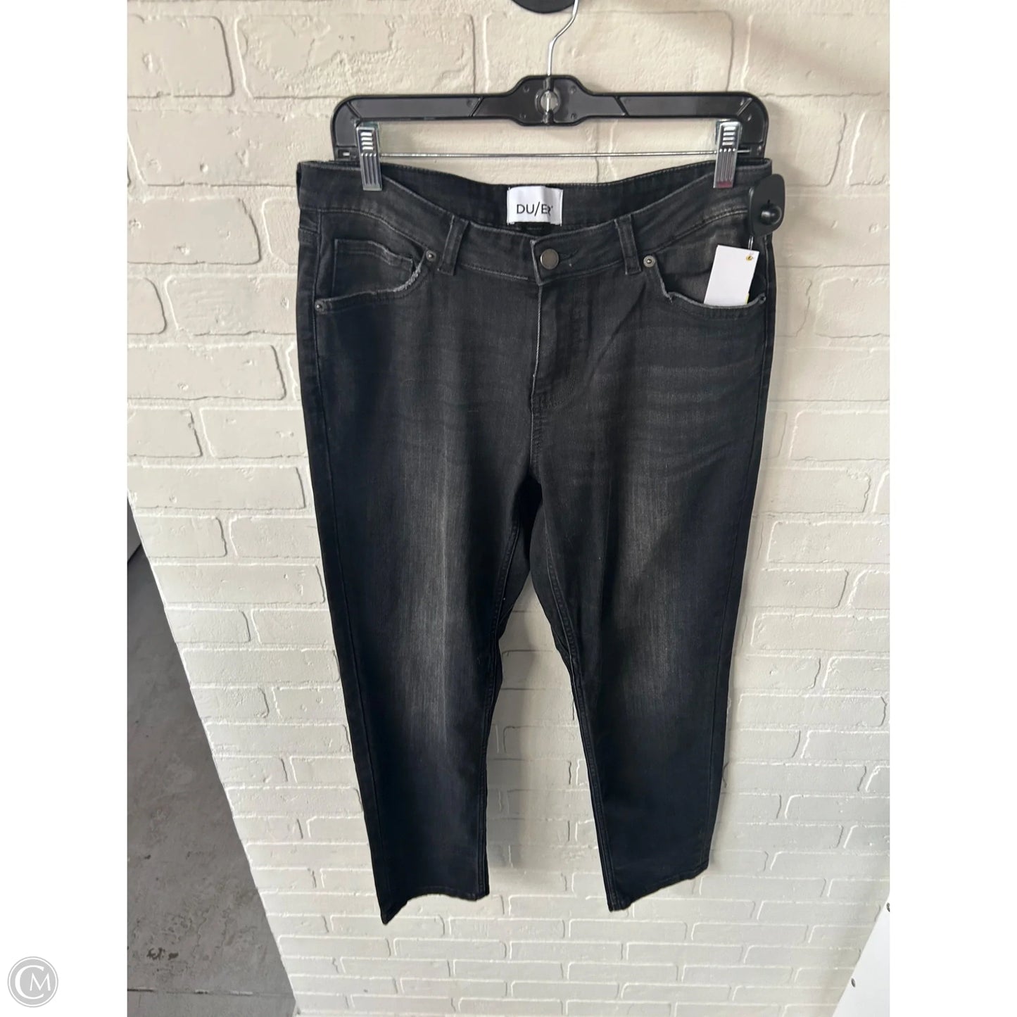 Jeans Straight By Cmb In Black Denim, Size: 10