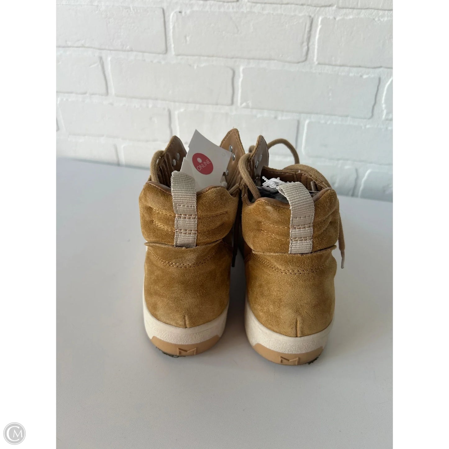 Boots Ankle Flats By Marc Fisher In Brown, Size: 8.5