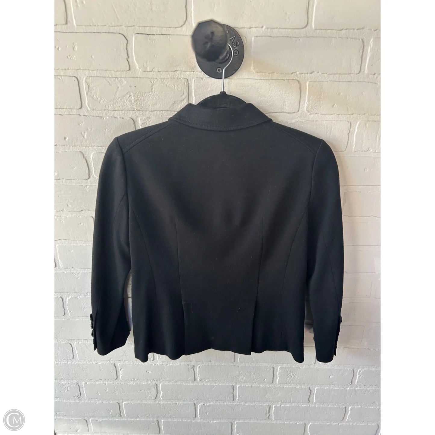 Blazer Designer By Diane Von Furstenberg In Black, Size: Xs