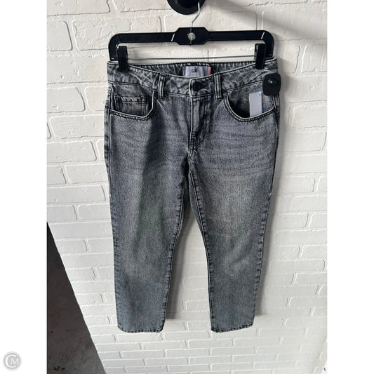 Jeans Straight By Cabi In Grey Denim, Size: 0