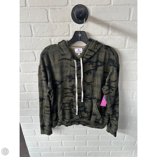 Sweatshirt Hoodie By Sundry In Green, Size: S