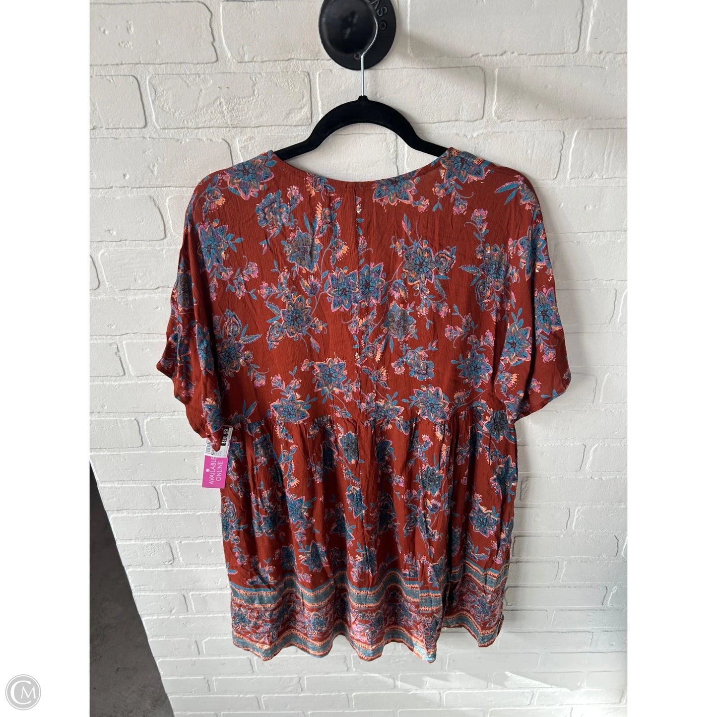 Dress Casual Short By Angie In Brown, Size: S