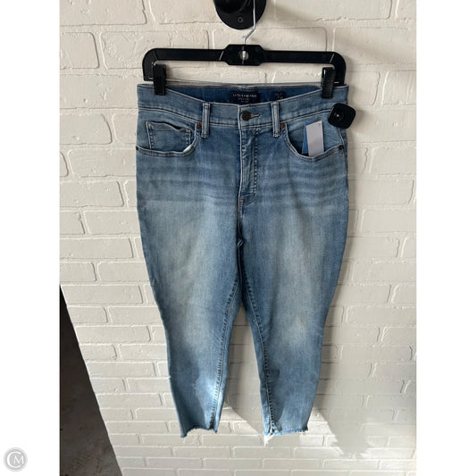 Jeans Skinny By Lucky Brand In Blue Denim, Size: 10