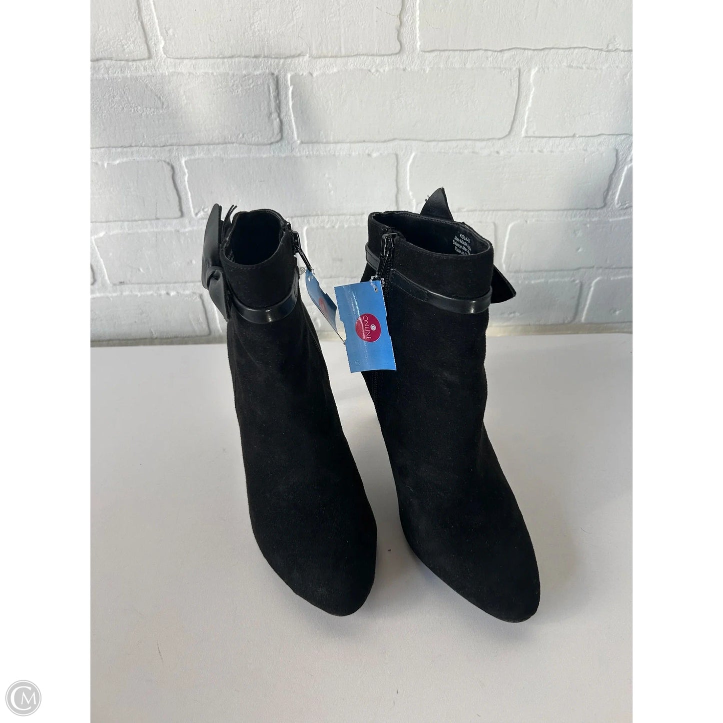 Boots Ankle Heels By Kelly And Katie In Black, Size: 6