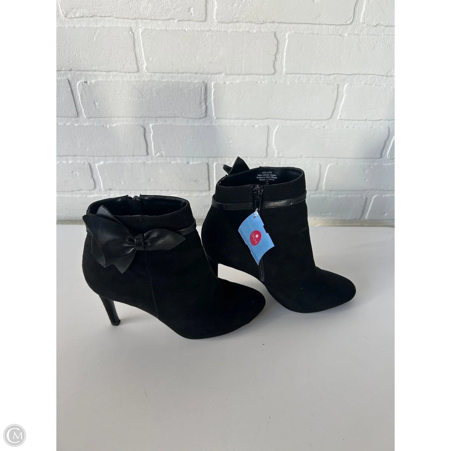 Boots Ankle Heels By Kelly And Katie In Black, Size: 6