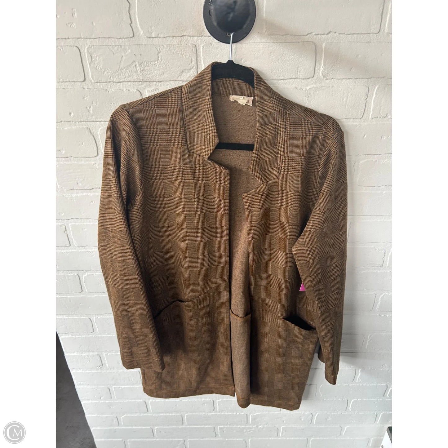 Cardigan By Hem & Thread In Brown, Size: S