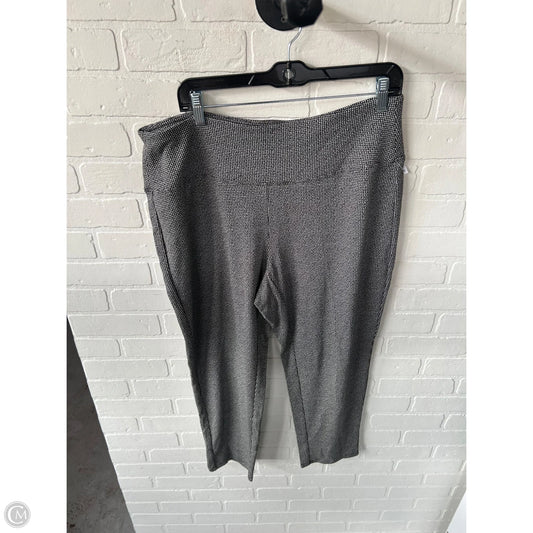 Pants Leggings By J. Jill In Black & White, Size: 14p