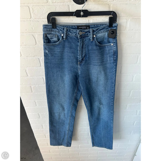 Jeans Straight By Just Black In Blue Denim, Size: 8