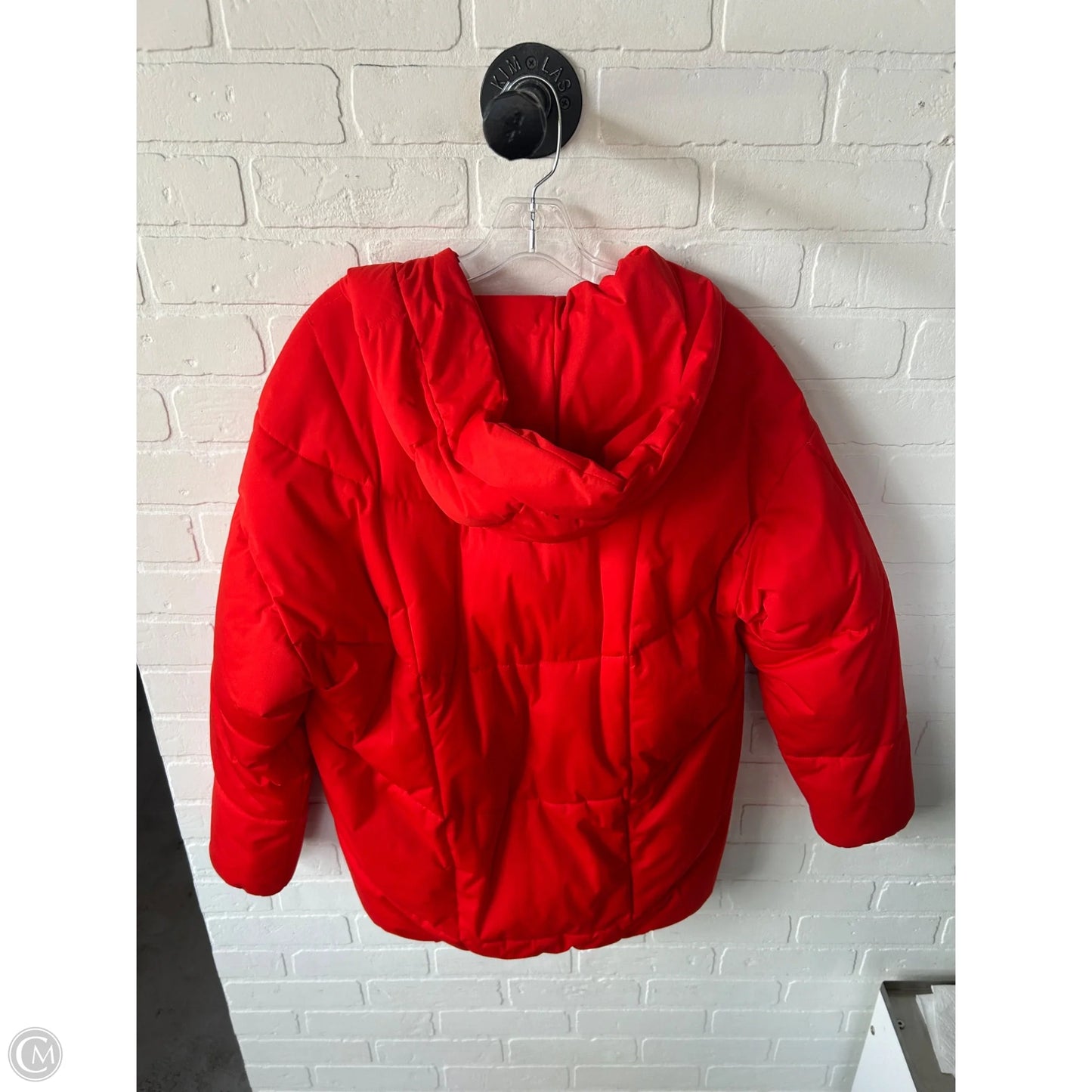 Coat Puffer & Quilted By Avec Les Filles In Red, Size: M