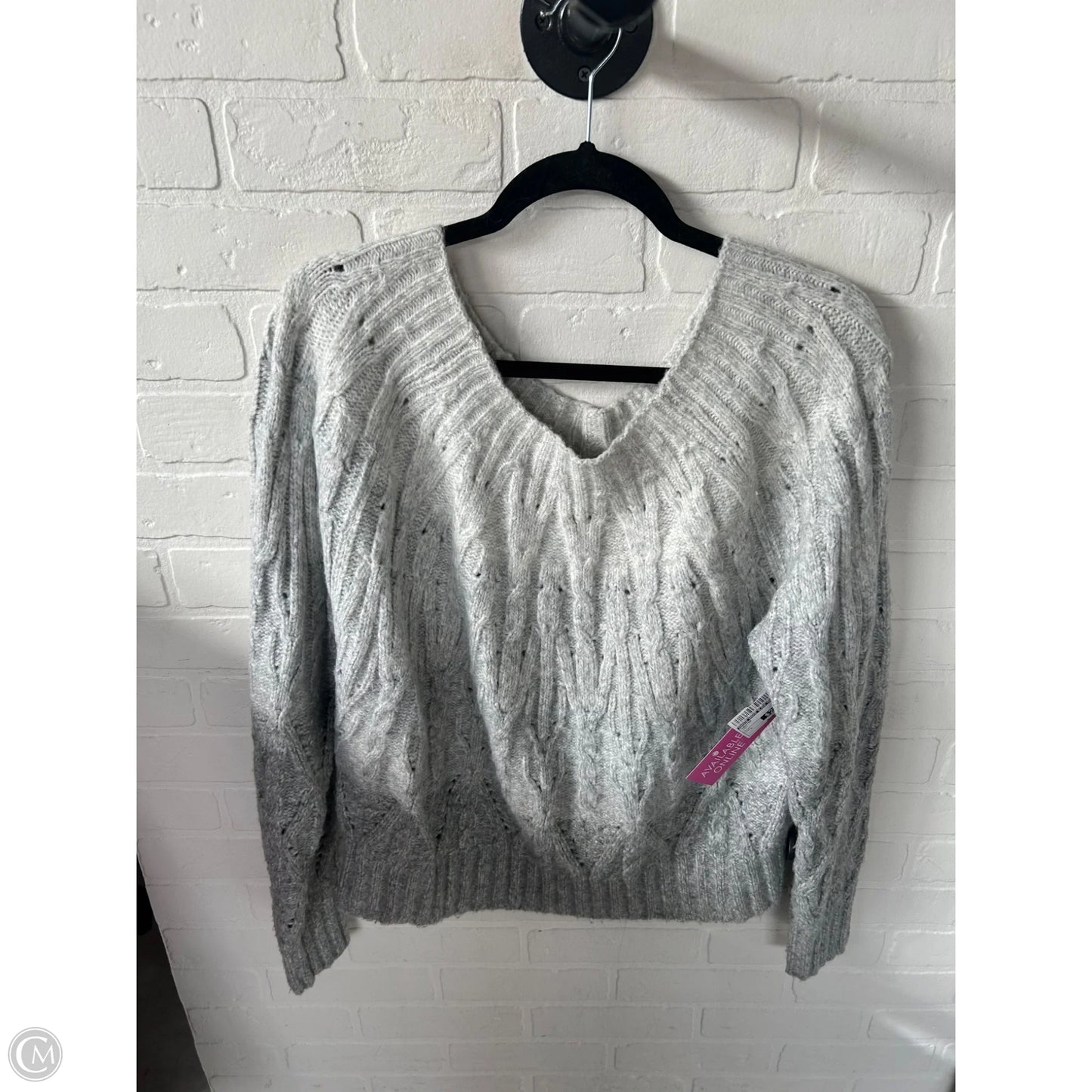 Sweater By White House Black Market In Grey, Size: L