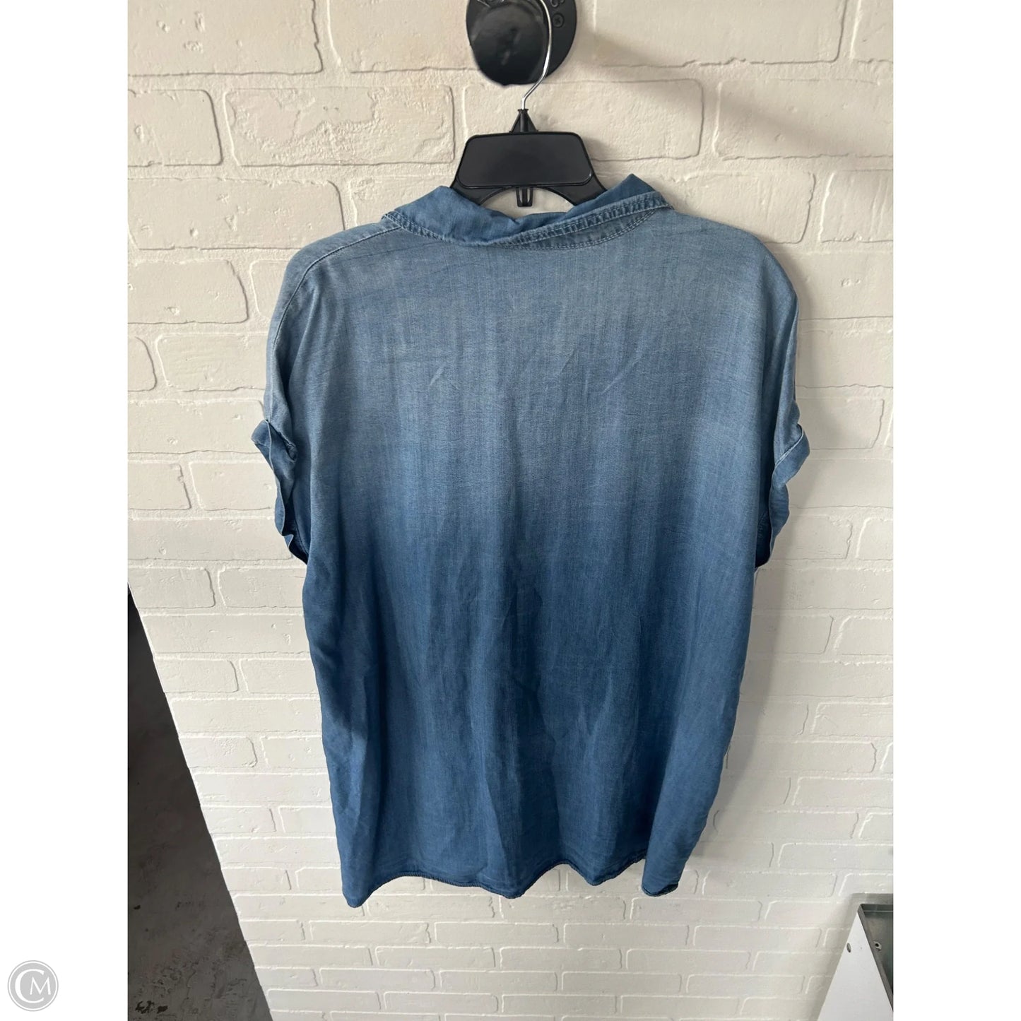 Dress Casual Short By Cme In Blue, Size: Xxl