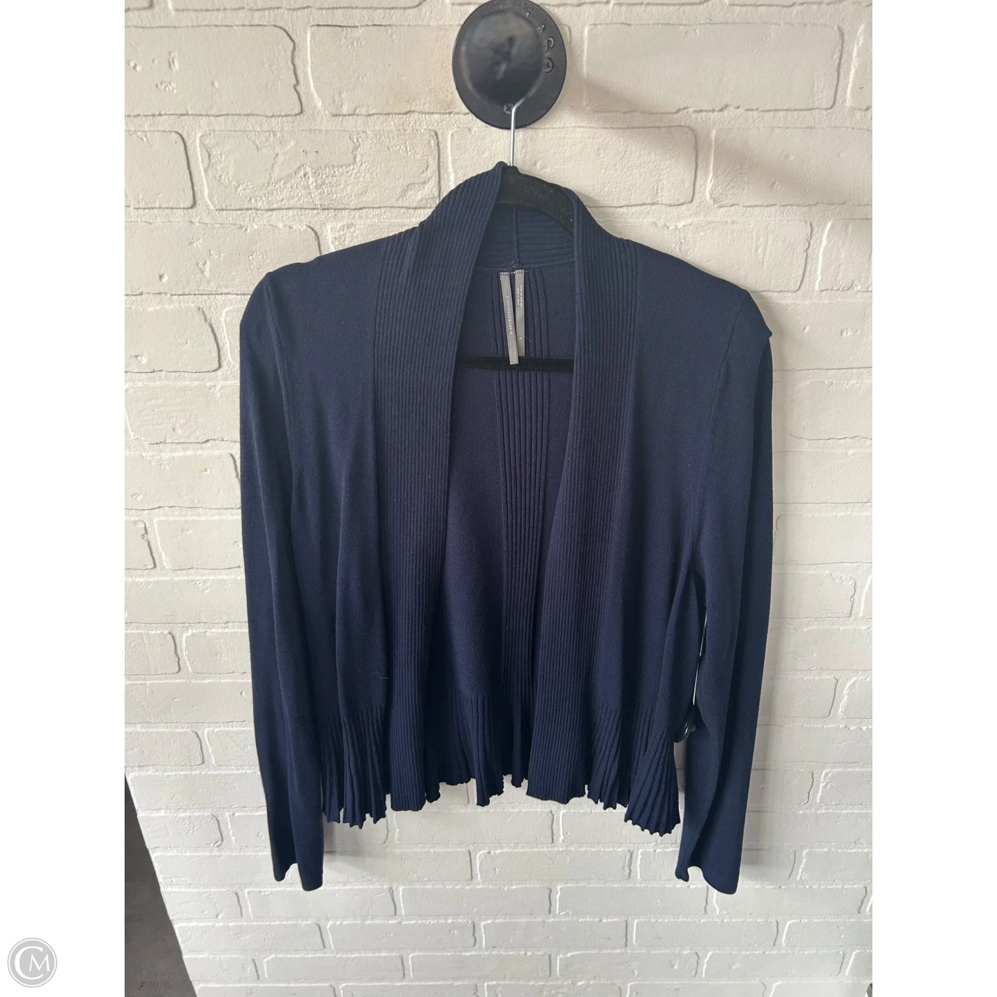 Sweater Cardigan By Anthropologie In Blue, Size: L