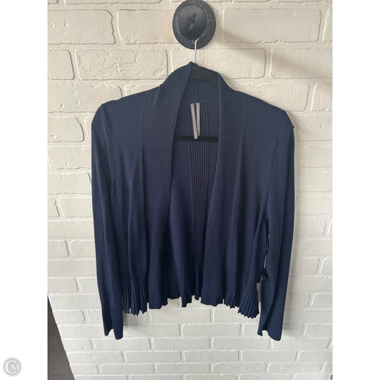 Sweater Cardigan By Anthropologie In Blue, Size: L