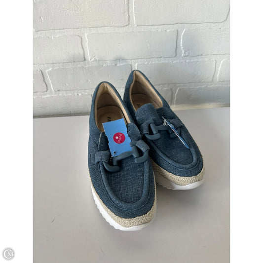 Shoes Flats By Vaneli In Blue, Size: 7.5