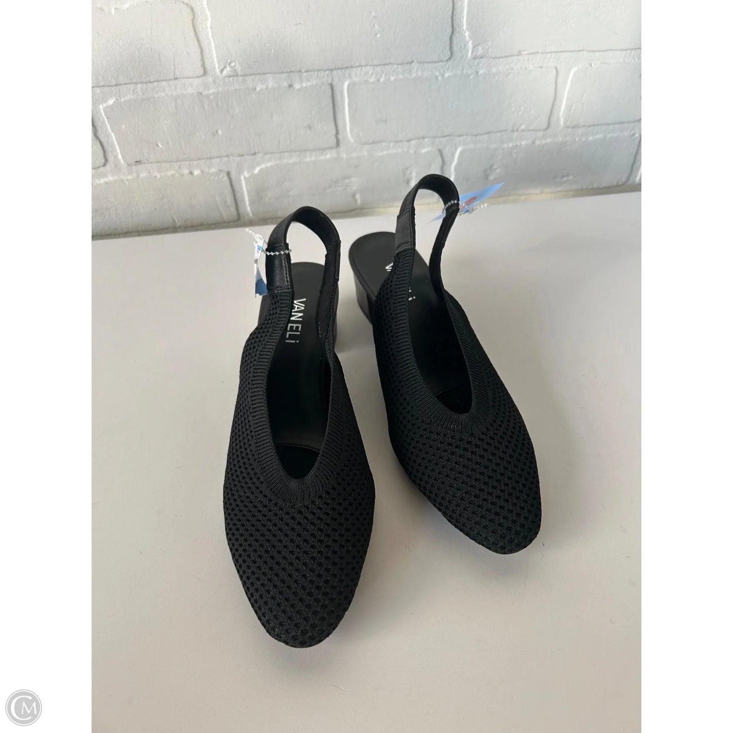 Shoes Heels Block By Vaneli In Black, Size: 7.5