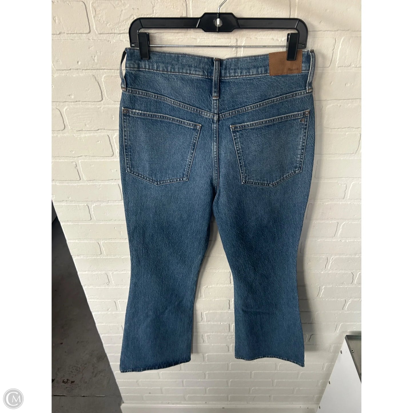 Jeans Flared By Madewell In Blue Denim, Size: 10