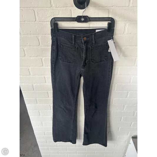 Jeans Flared By Gap In Black Denim, Size: 2