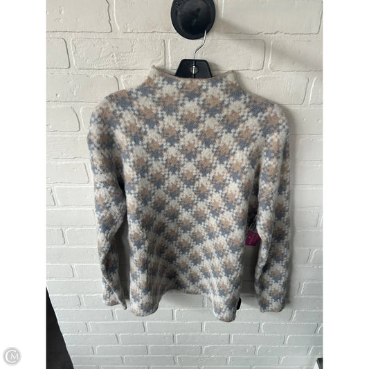 Sweater By Cupcakes And Cashmere In Blue & Tan, Size: M
