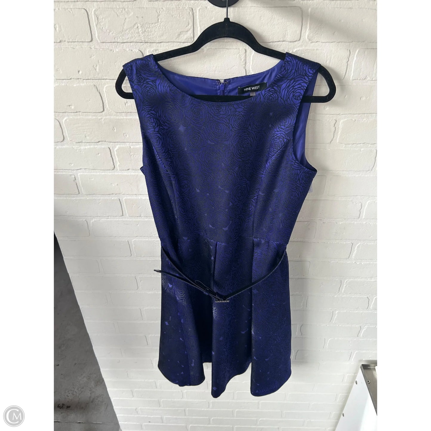 Dress Party Midi By Nine West Apparel In Purple, Size: L