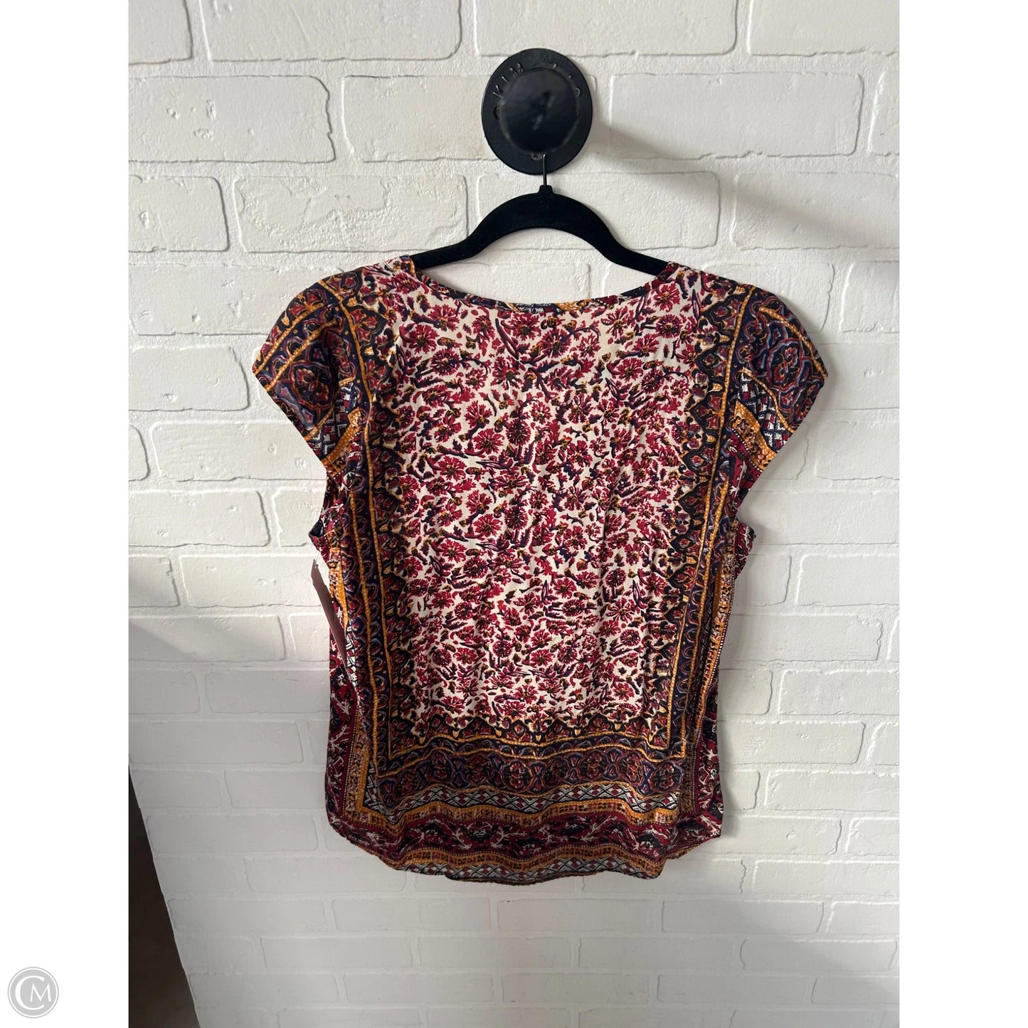 Top Sleeveless By Lucky Brand In Red, Size: S