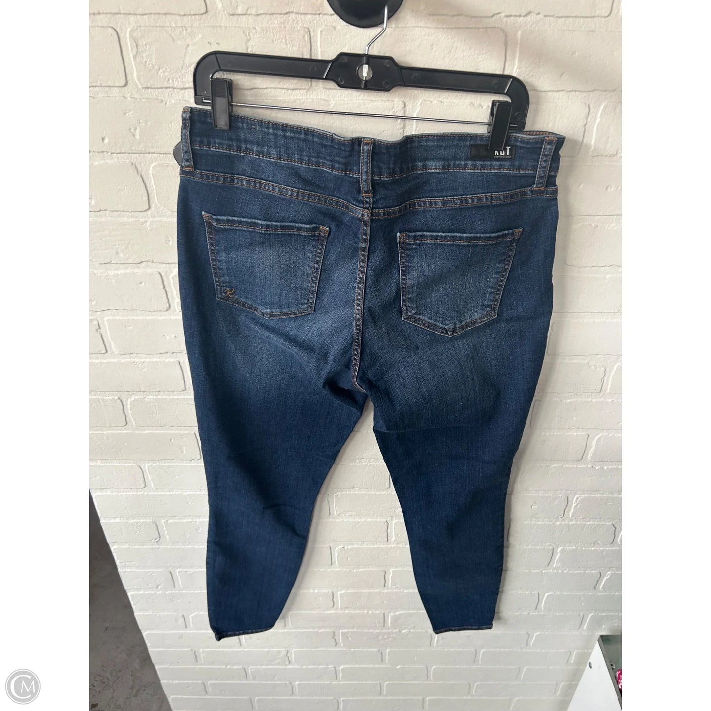 Jeans Skinny By Kut In Blue Denim, Size: 12