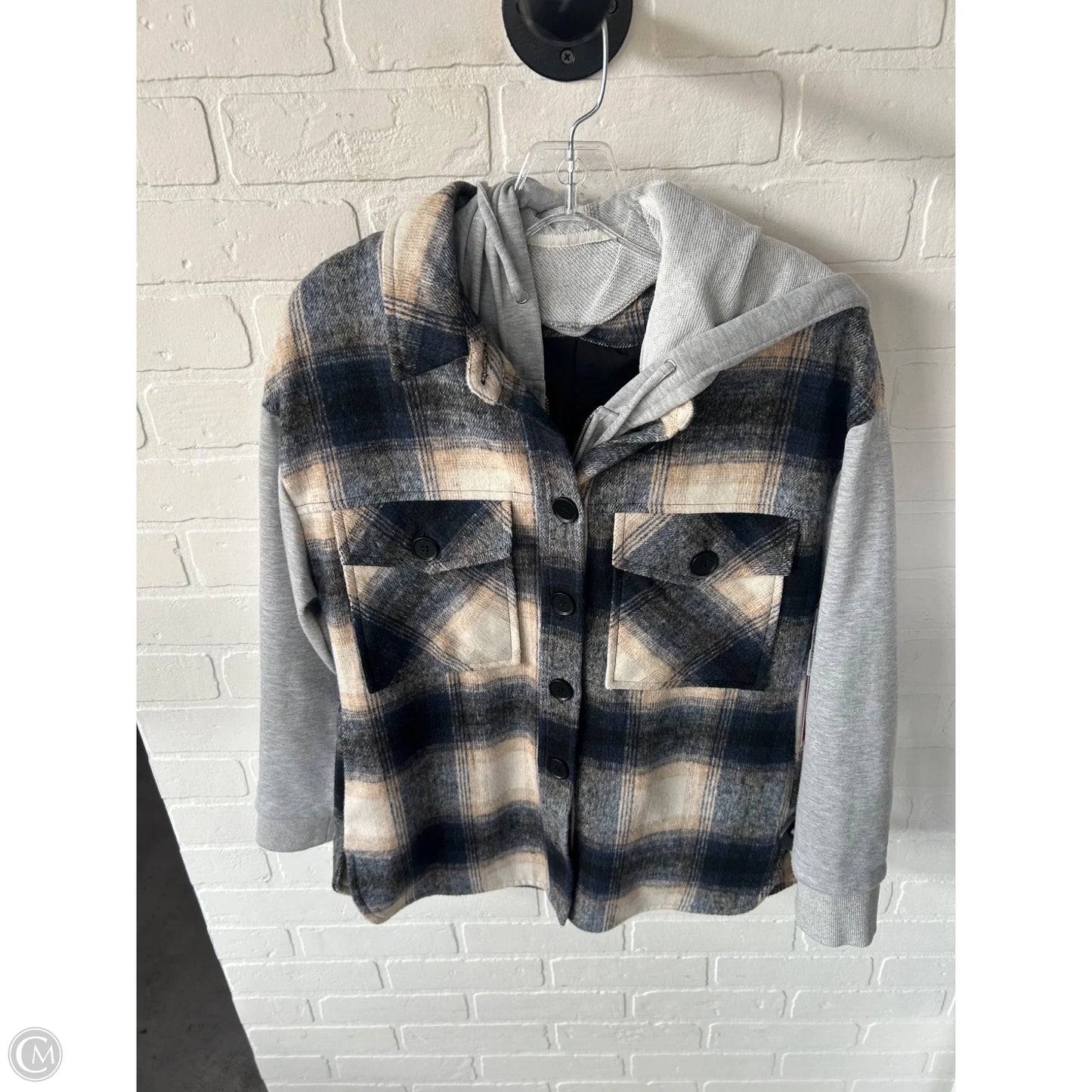 Jacket Other By Cmc In Blue & Grey, Size: Xs