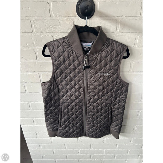 Vest Puffer & Quilted By Columbia In Brown, Size: L