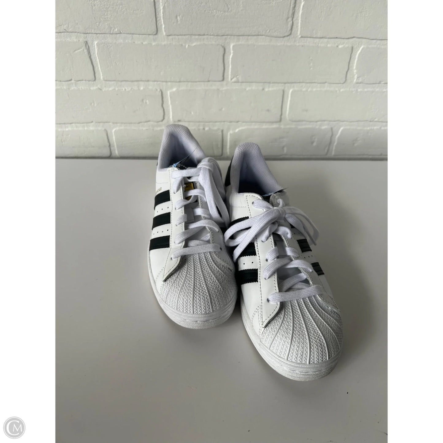 Shoes Sneakers By Adidas In Black & White, Size: 7.5