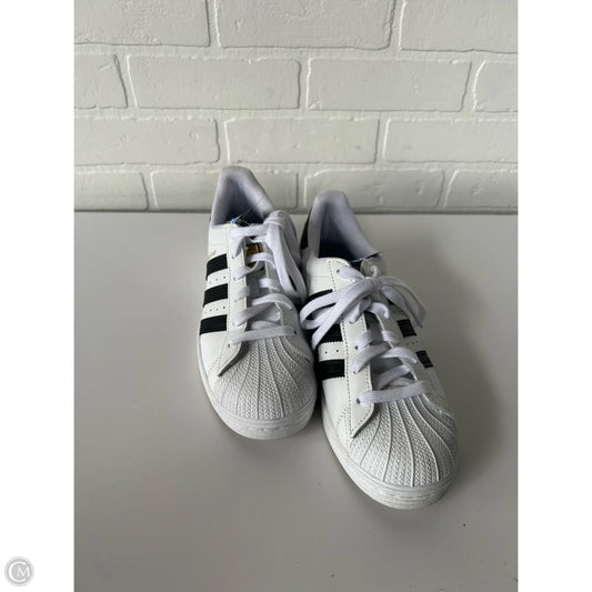 Shoes Sneakers By Adidas In Black & White, Size: 7.5
