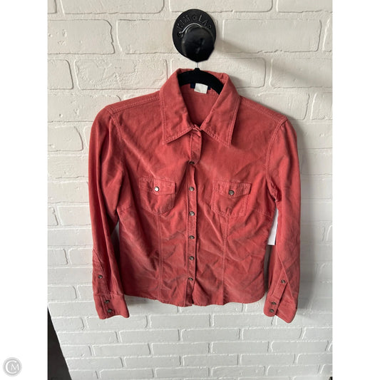 Top Long Sleeve By J. Crew In Orange, Size: Xs