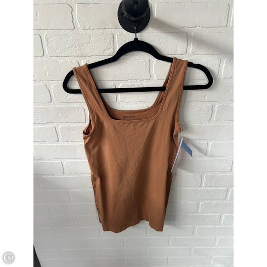 Top Cami By Nine West Apparel In Tan, Size: S
