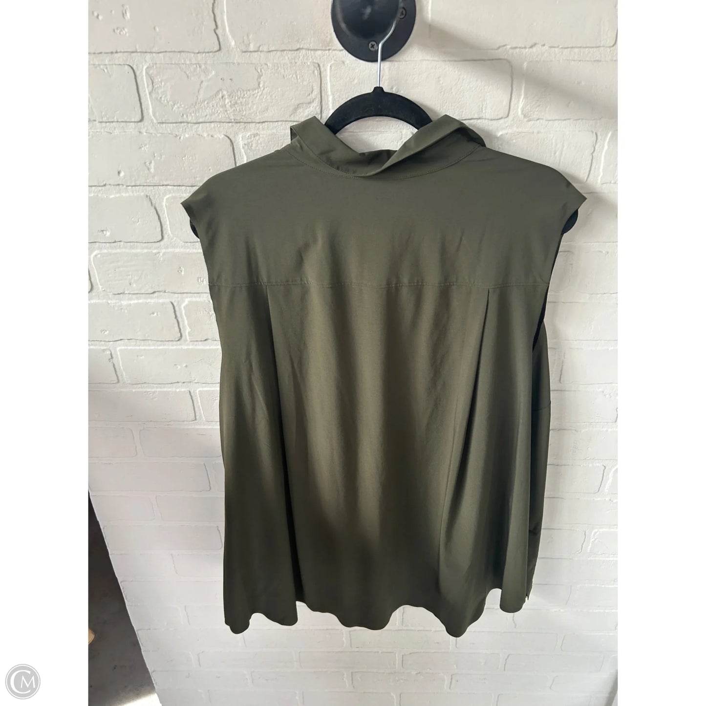 Top Sleeveless By Athleta In Green, Size: 2x