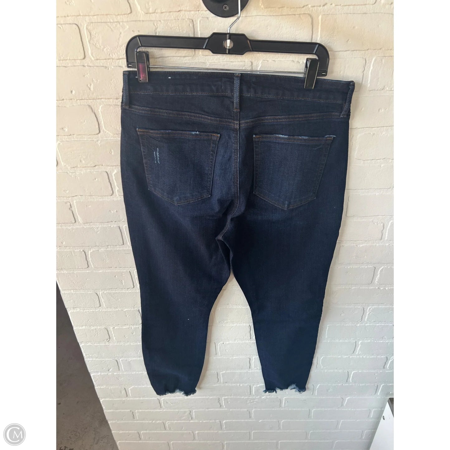 Jeans Skinny By Loft In Blue Denim, Size: 10