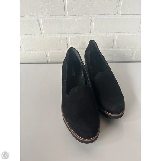 Shoes Heels Wedge By Vionic In Black, Size: 8.5