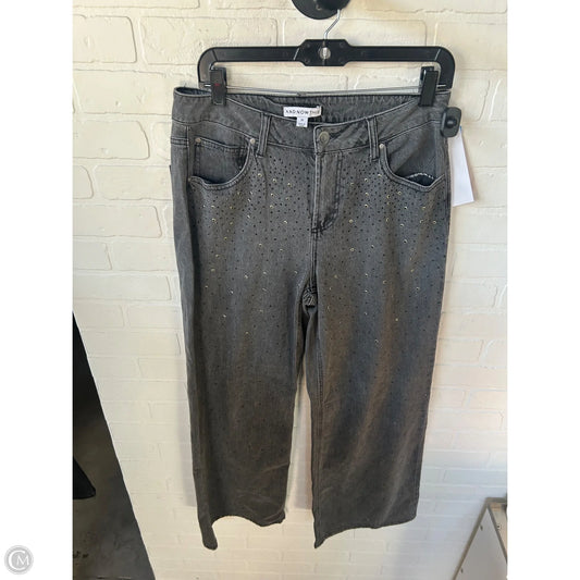 Jeans Wide Leg By And Now This In Grey Denim, Size: 8