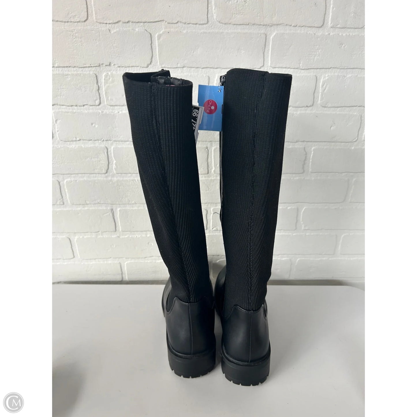 Boots Knee Flats By Torrid In Black, Size: 9