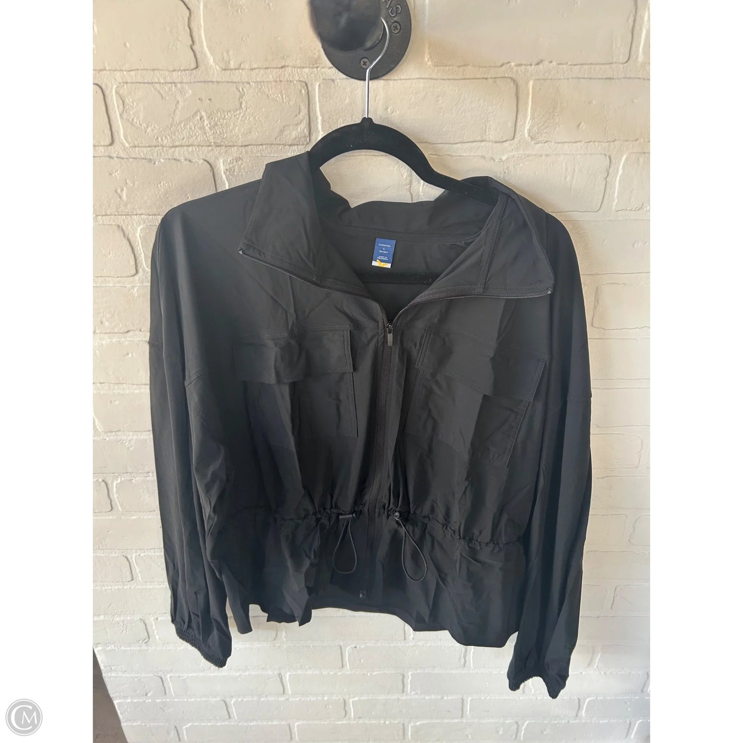 Athletic Jacket By Old Navy In Black, Size: L