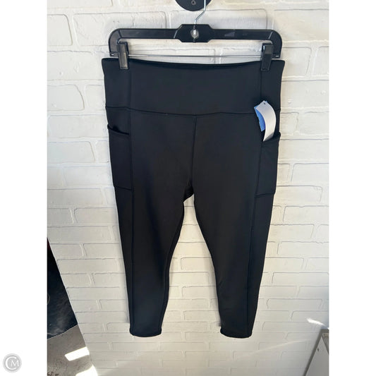 Athletic Leggings By Kyodan In Black, Size: 12