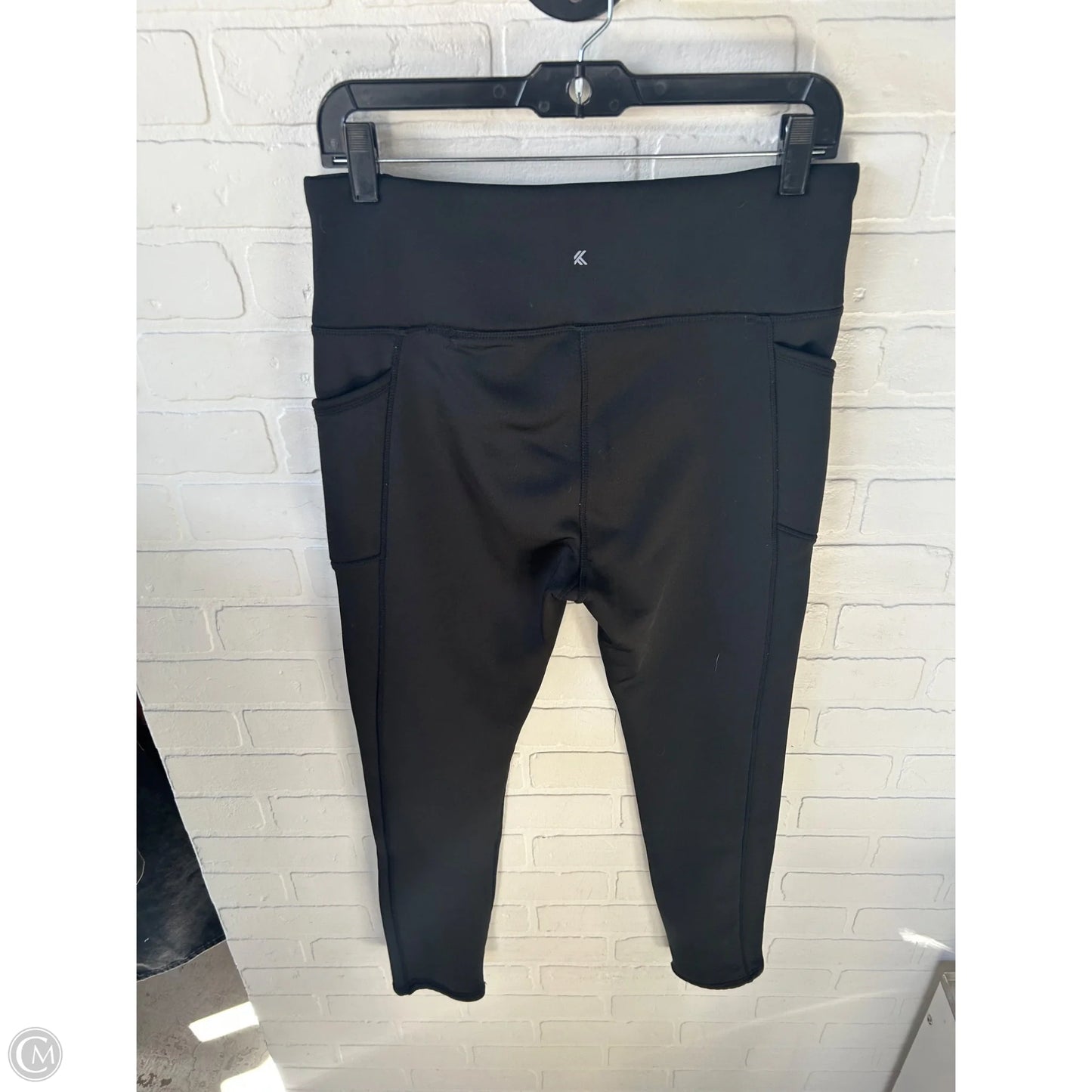 Athletic Leggings By Kyodan In Black, Size: 12