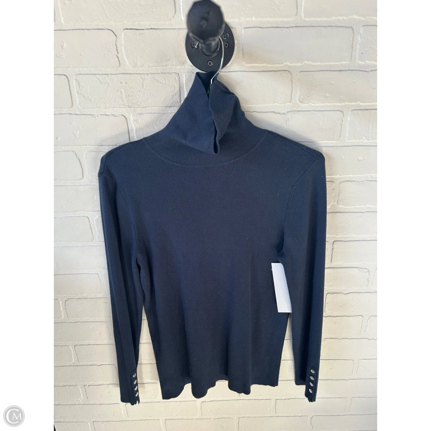 Sweater By Chicos In Blue, Size: M