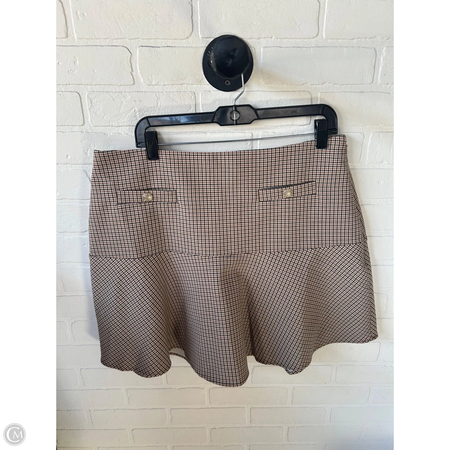 Skirt Mini & Short By Loft In Tan, Size: 14