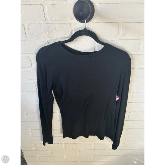 Top Long Sleeve Basic By A New Day In Black, Size: Xs