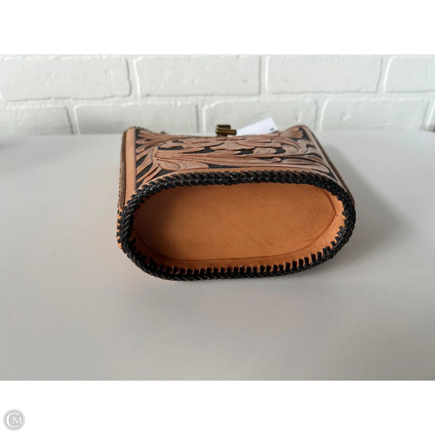 Handbag Leather By Clothes Mentor, Size: Small