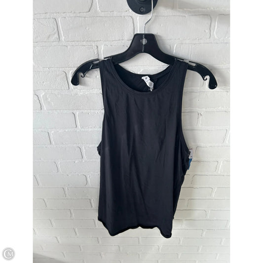 Athletic Tank Top By Lululemon In Black, Size: L