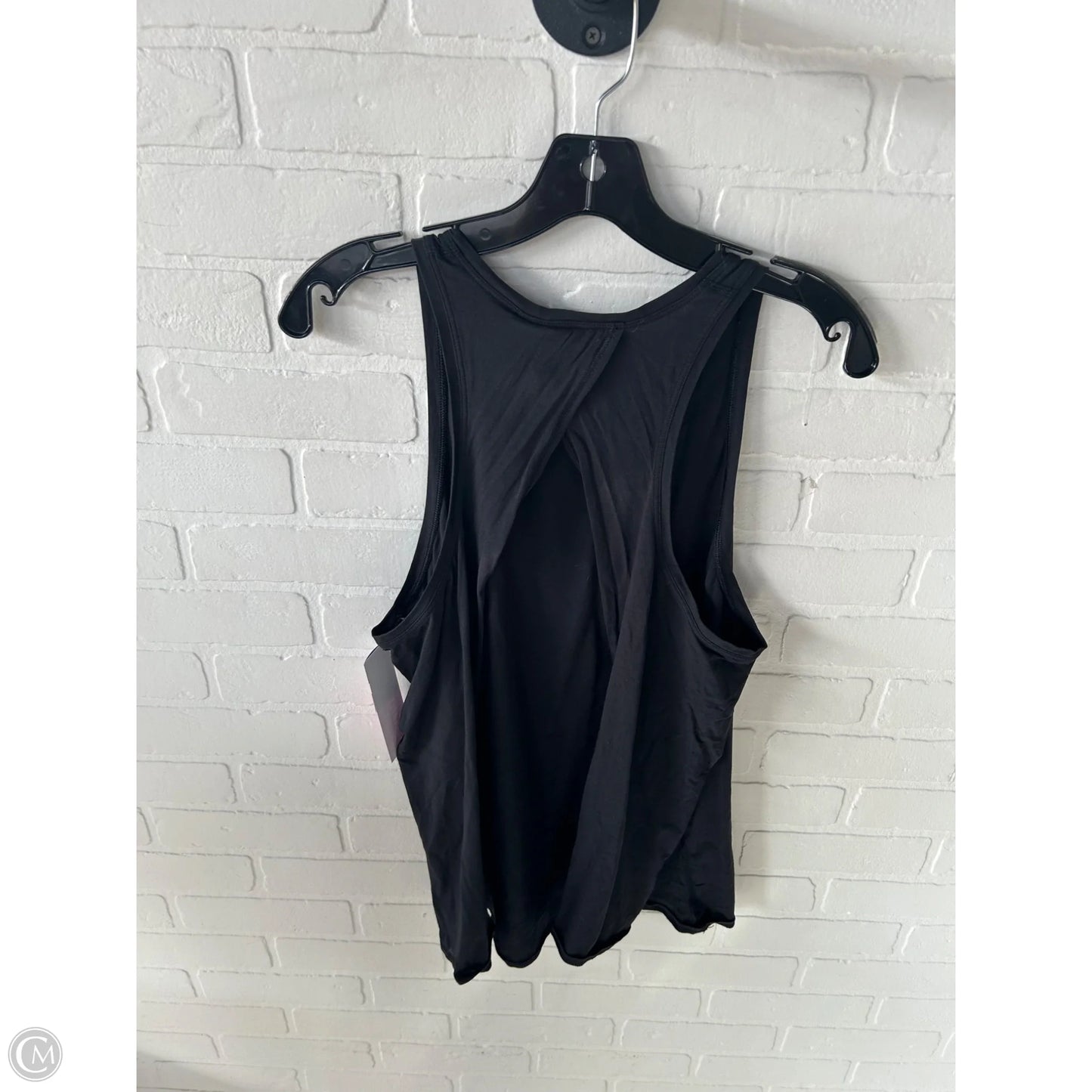 Athletic Tank Top By Lululemon In Black, Size: L