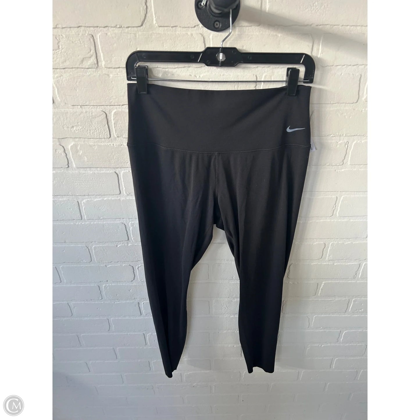 Athletic Leggings By Nike Apparel In Black, Size: 12