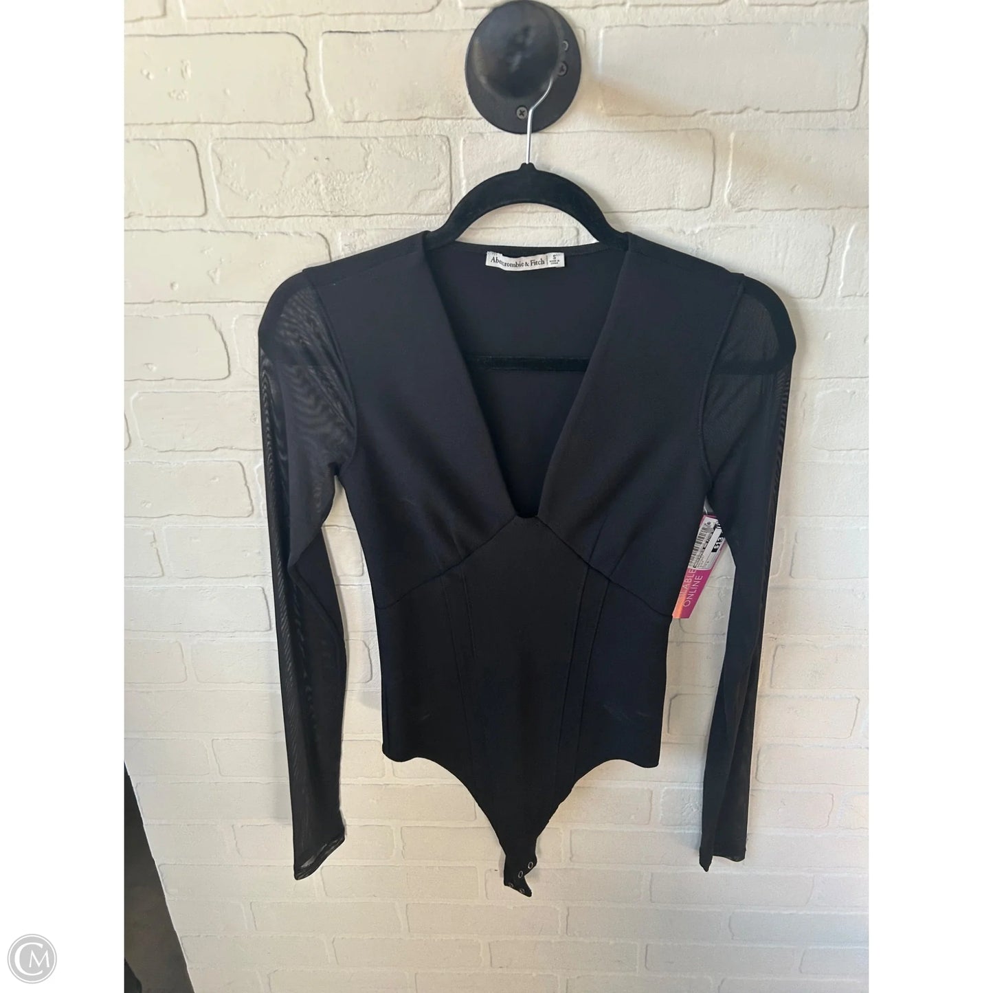 Bodysuit By Abercrombie And Fitch In Black, Size: S